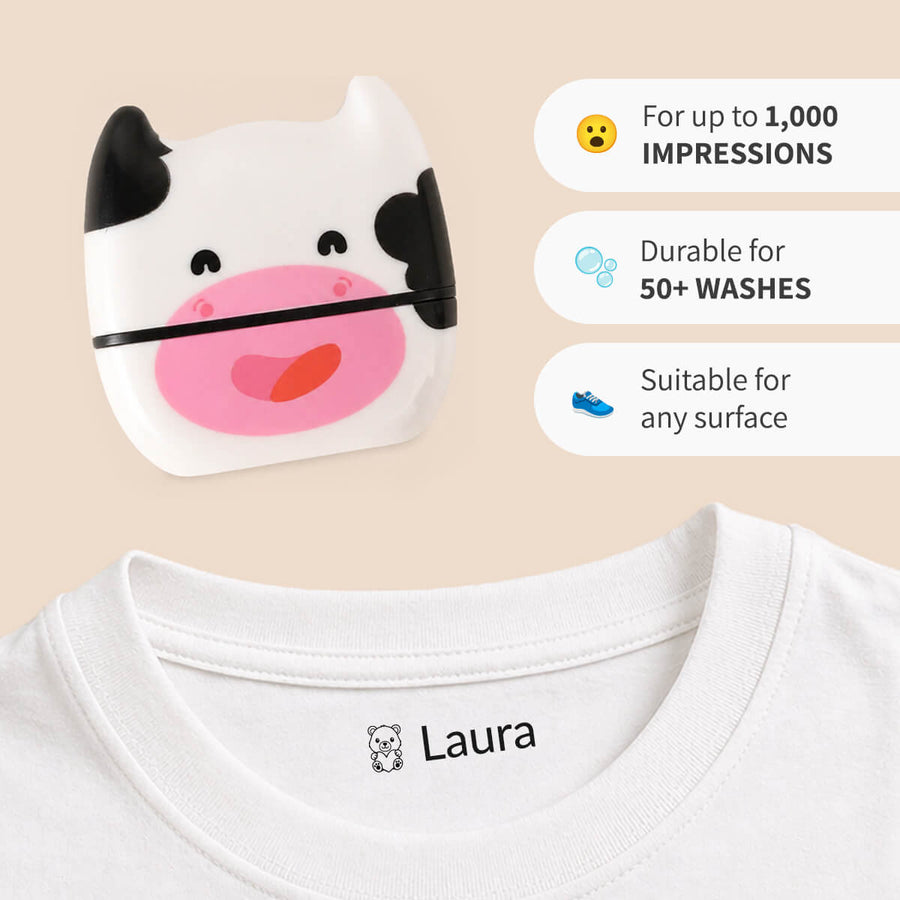 Cheeky creatures — personalised name stamp — 6