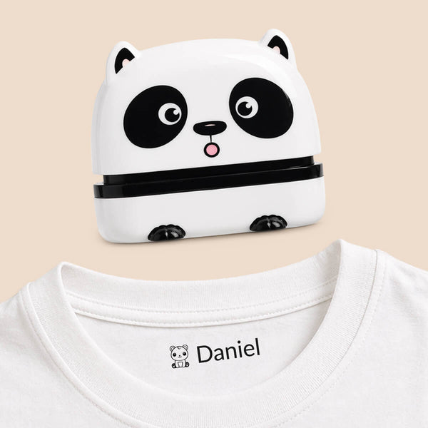 Cuddly animals — personalised name stamp — 1