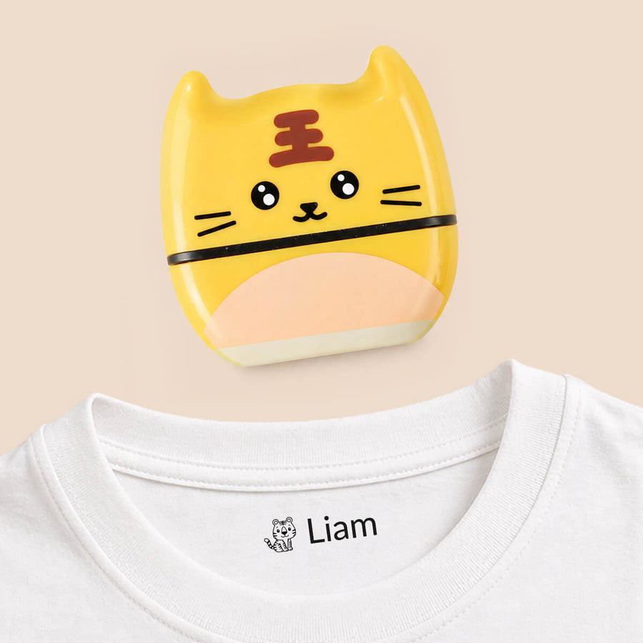 Cheeky creatures — personalised name stamp — 3